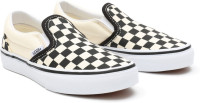 Vans Youth Unisex Kids Lifestyle Classic FTW Sneaker Uy Classic Slip-On (Checkerboard) Black/Wht