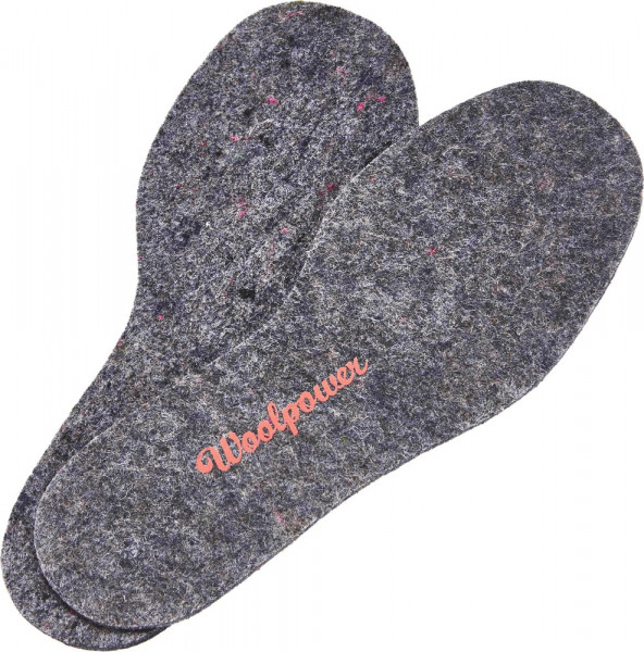 Tobe Einlegesohle Woolpower Felt Insoles Grey