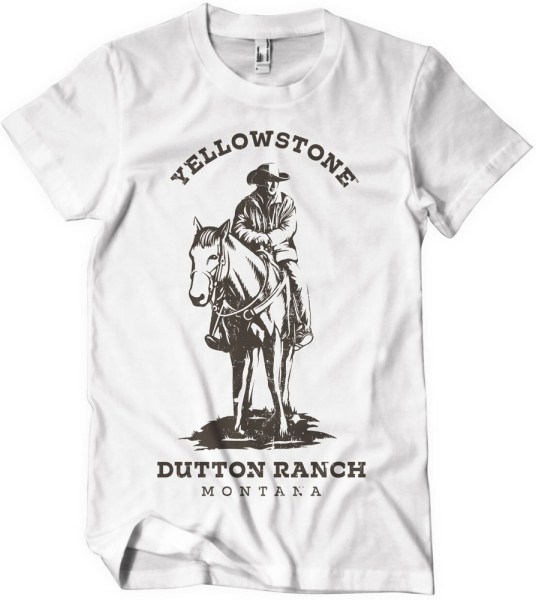 Yellowstone Rancher T-Shirt White