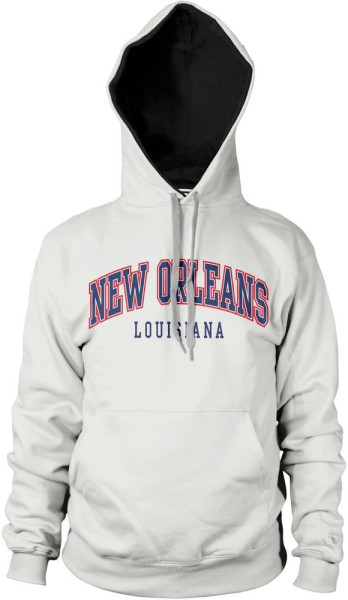 New Orleans Louisiana Hoodie White