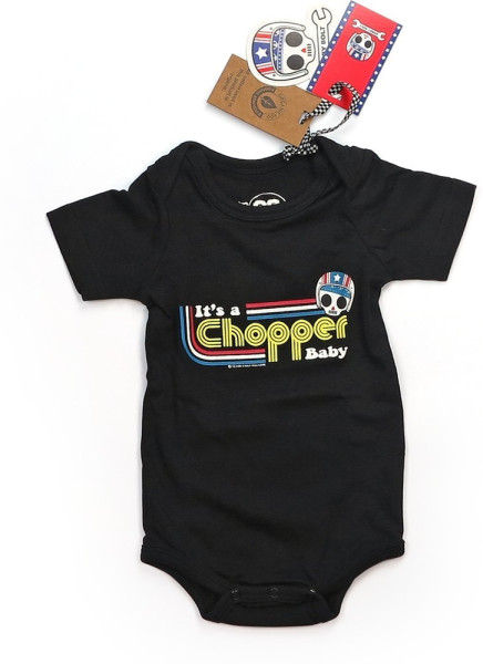 Bobby Bolt Body It'S A Chopper Baby Bodysuit