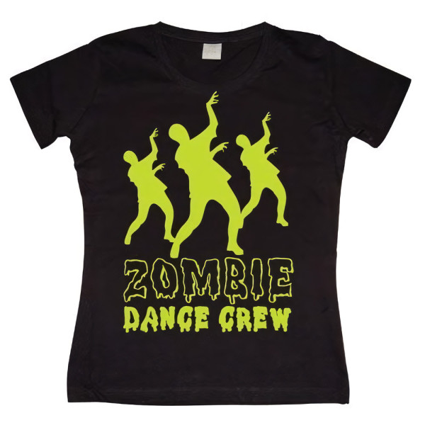 Tokigt Damen Zombie Dance Crew Girly T-Shirt SH-5-15126-H9-12