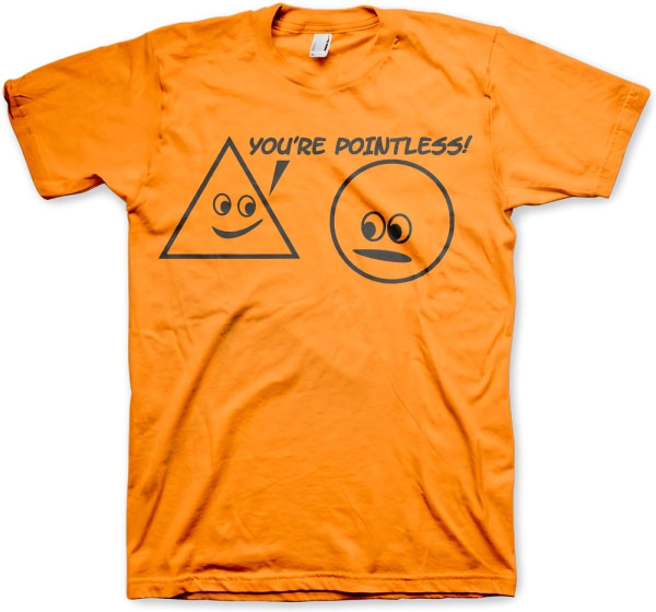 Hybris You're Pointless T-Shirt Orange