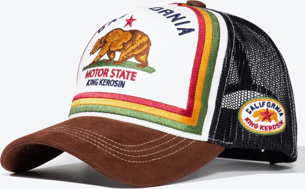 King Kerosin Trucker Cap California - Herren / Unisex