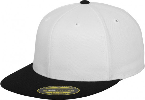 Flexfit Cap Premium 210 Fitted 2-Tone White/Black