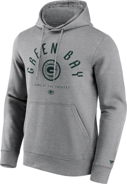 Green Bay Packers College Stamp Hoodie American Football NFL Grün
