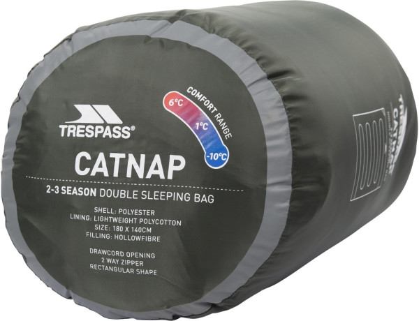 Trespass Catnap - Sleeping Bag Moss