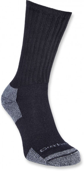 Carhartt Socken All Season Baumwolle Crew Work Sock (3 Pack) Black