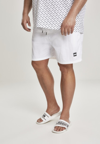 Urban Classics Swim Shorts Block Swim Shorts White