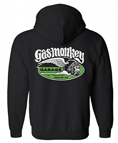 Gas Monkey Garage Hoodie Cigar Monkey Black