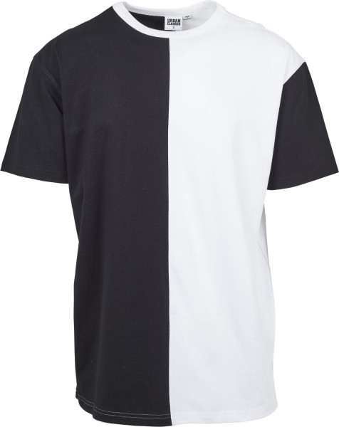 Urban Classics T-Shirt Oversize Harlequin Tee Black/White