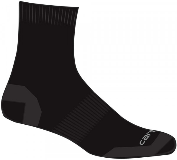 Carhartt Cotton Blend Quarter Sock 3 Pack Black