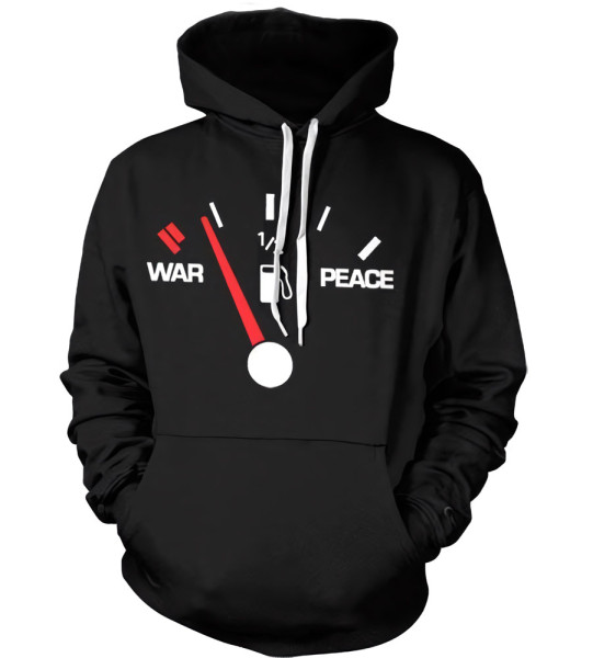 Hybris War Peace Gauge Hoodie SH-3-15431-H15-9