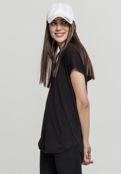 Urban Classics Damen Hoodie Ladies Sleeveless Jersey Hoody Black