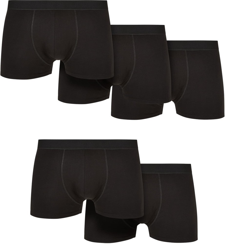 Urban Classics Solid Organic Cotton Boxer Shorts 5-Pack - Herren / Unisex