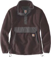 Carhartt Damen Relaxed Fit Fleece Pullover Blackberry Heather Carhartt Damen Relaxed Fit Fleece Pullover Blackberry Heather
