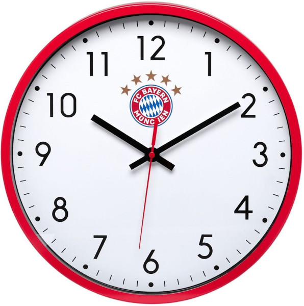 FC Bayern München Wanduhr Logo 30183