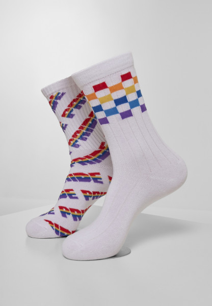 Urban Classics Socks Pride Racing Socks 2-Pack Multicolor