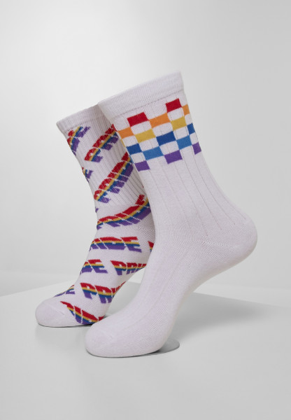 Urban Classics Socken Pride Racing Socks 2-Pack Multicolor