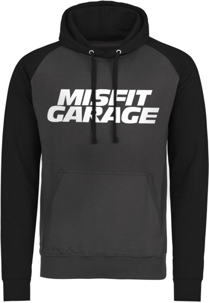Misfit Garage Logo Baseball Hoodie DC-36-MG012-H81-9