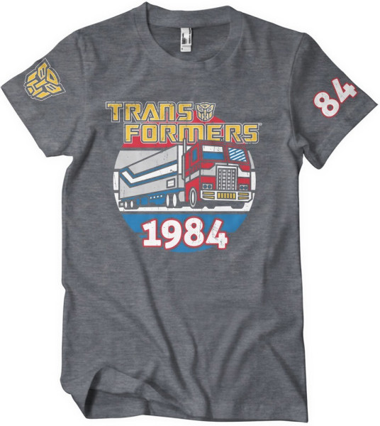 Transformers Optimus Prime Of 1984 T-Shirt Dark/Heather