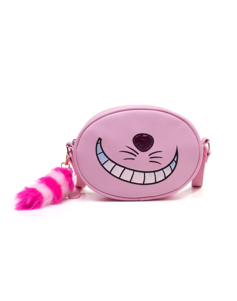 Alice In Wonderland Handbags Disney - Alice In Wonderland Cheshire Cat Shoulder Bag Pink