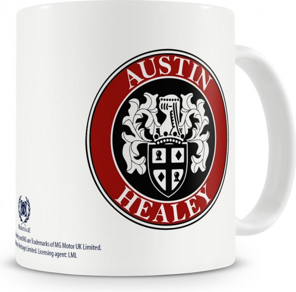 Austin Healey Logo Coffee Mug Kaffeebecher White