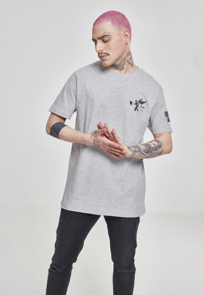 Merchcode T-Shirt Linkin Park Flag Tee Heather Grau - Herren / Unisex