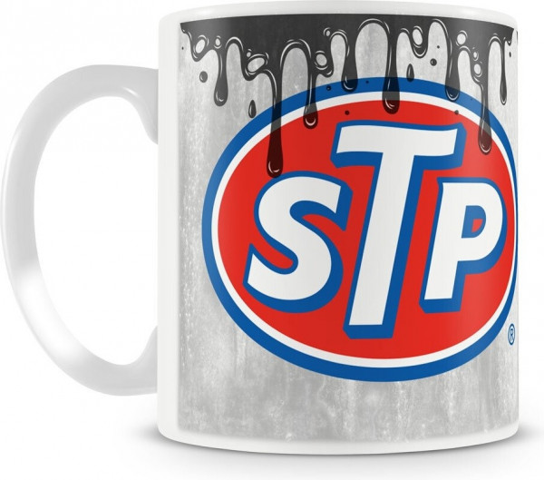 STP Oil Treatment Coffee Mug Kaffeebecher White