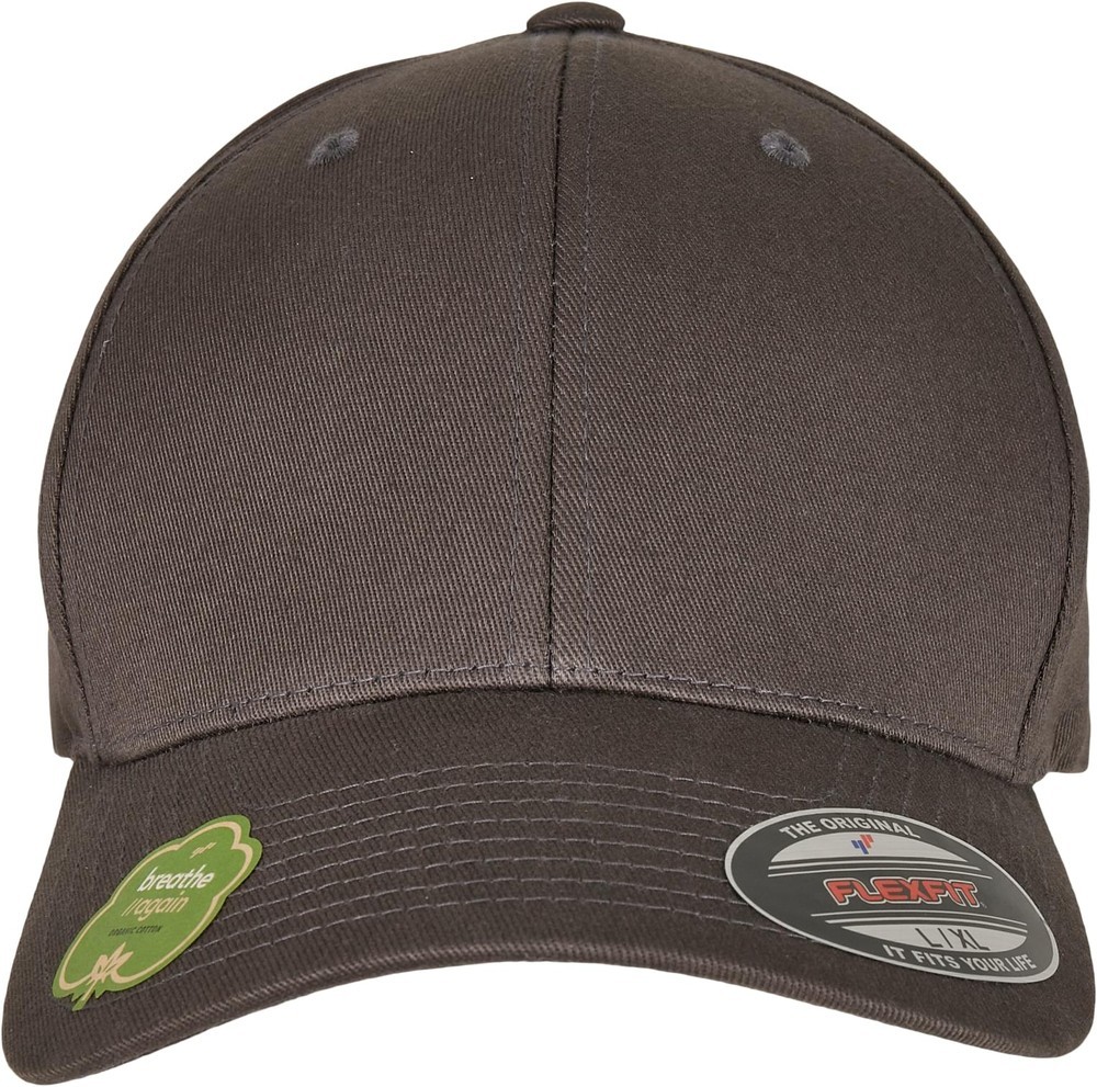 Flexfit Cap Organic Cotton Cap Darkgrey - Herren / Unisex