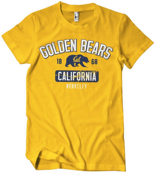 Berkeley University of California Golden Bears Washed T-Shirt Gold