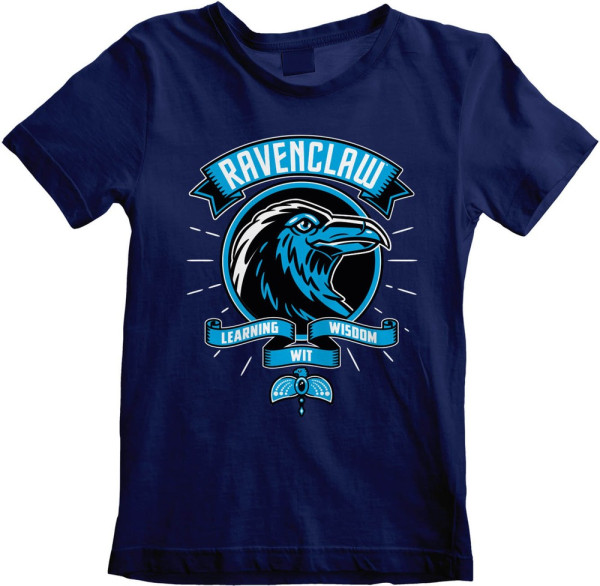 Harry Potter - Comic Style Ravenclaw (Kids) Jungen Kinder T-Shirt Blue