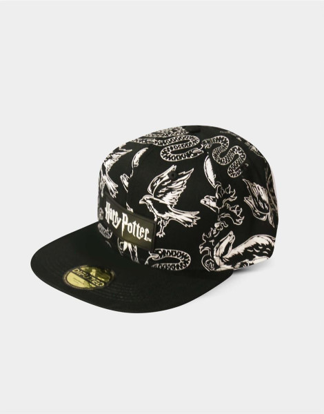 Warner - Harry Potter - Snapback With 3D Embroidery Black