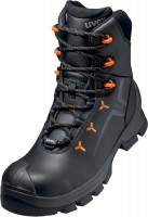 Uvex 2 Stiefel S3 65303 Schwarz, Orange (65303) Uvex 2 Stiefel S3 65303 Schwarz, Orange (65303)