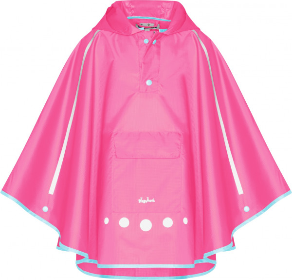 Playshoes Kinder Regenponcho faltbar pink