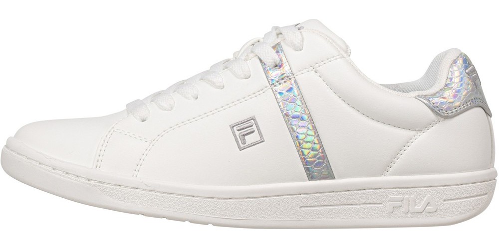 Fila Damen Tennis Sneaker Crosscourt 2 F Women Weiß / Silver - Damen