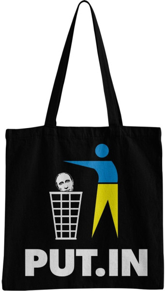 Hybris PUT.IN Trash Tote Bag Tragetasche Black