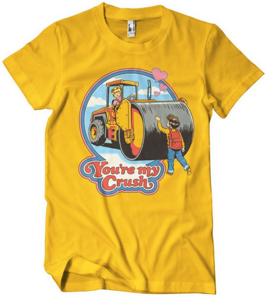 Steven Rhodes You'Re My Crush T-Shirt Gold