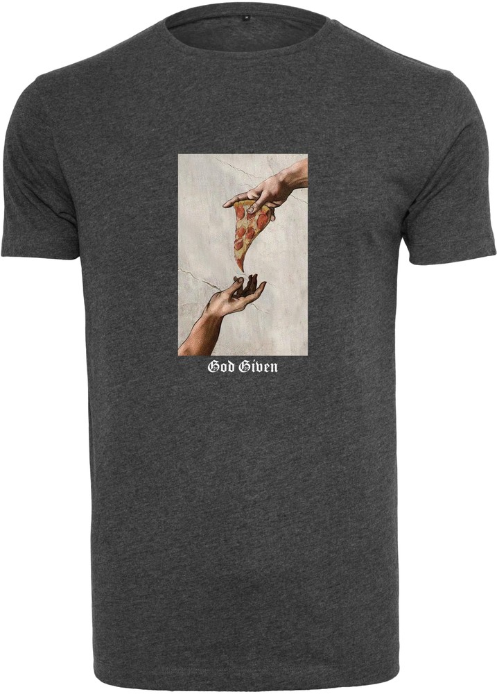Mister Tee T-Shirt God Given Pizza Tee - Herren / Unisex