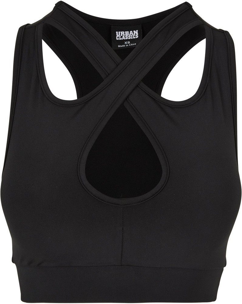 Urban Classics Damen Ladies Crossed Sprots Bra - Damen