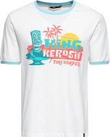 King Kerosin Contrast T-Shirt Tiki Surfers