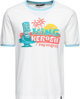 King Kerosin Contrast T-Shirt Tiki Surfers