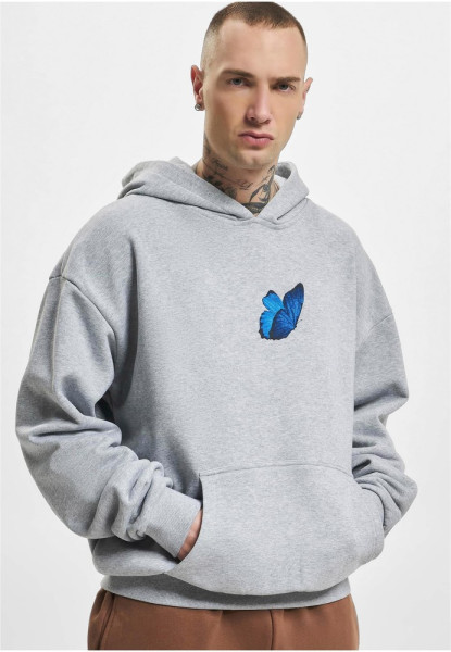 MT Upscale Sweatshirt Le Papillon Heavy Oversize Hoody Grey