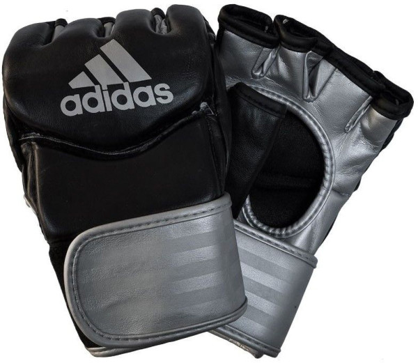 adidas Traditional Grappling Handschuhe Schwarz/Silber
