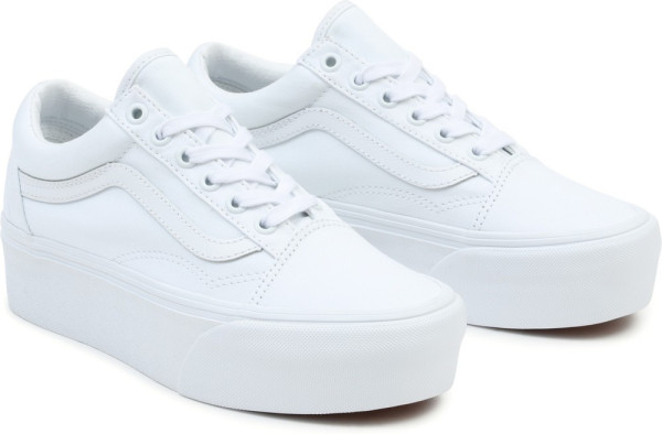 Vans Unisex Lifestyle Classic FTW Sneaker Ua Old Skool Stackform True White