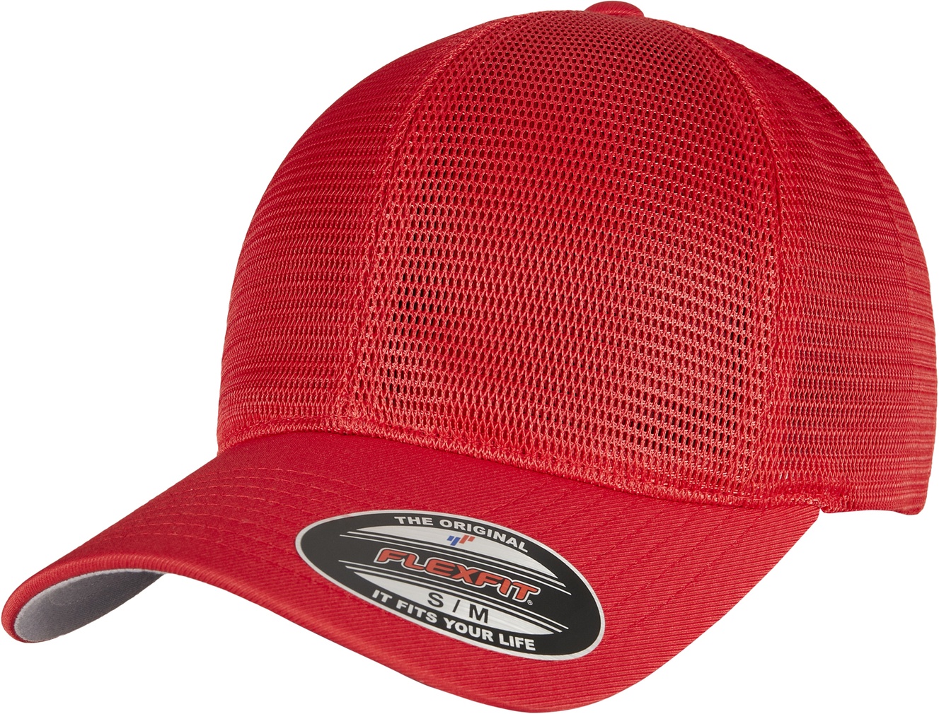 Flexfit Cap 360 OMNIMESH CAP Rot - Herren / Unisex