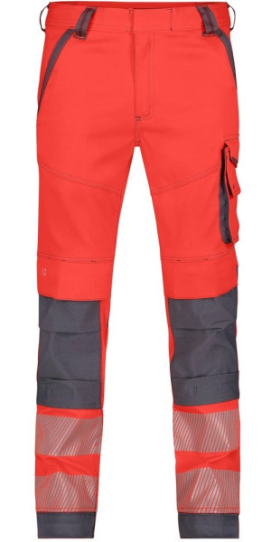 Dassy Arbeitshose Stretch-Warnschutzbundhose mit Kniepolstertaschen Aruba PESCOSPA76