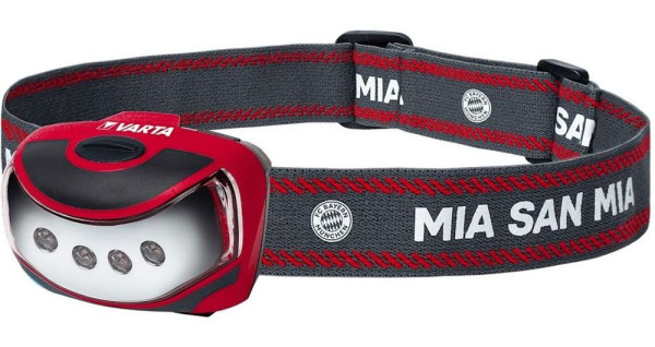 FC Bayern München Stirnleuchte 3AAA mit Batterie 26559