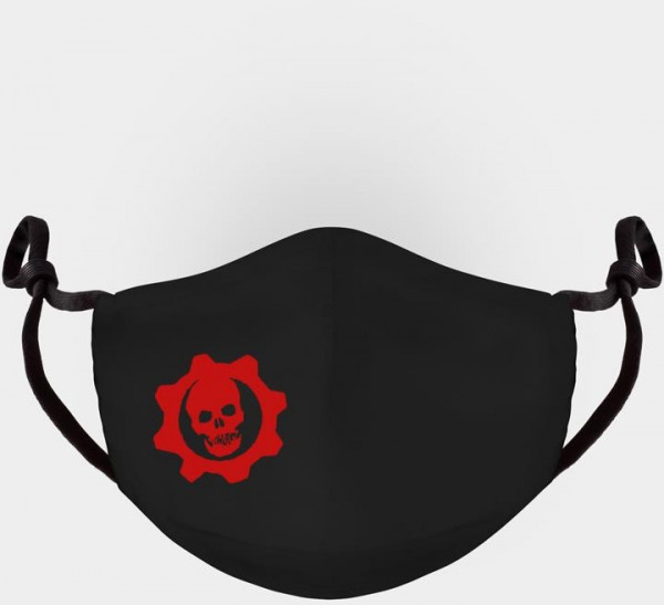 Gears Of War - Adjustable Shaped Facemask (1 Pack) Black
