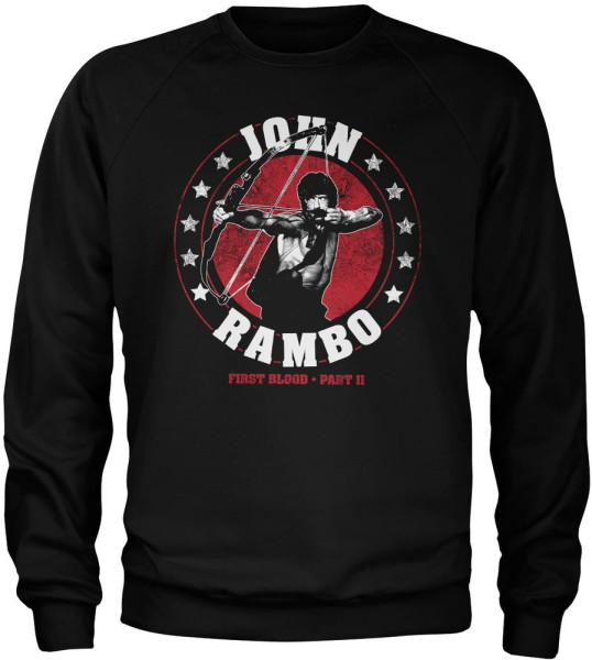 John Rambo Bow Sweatshirt Black